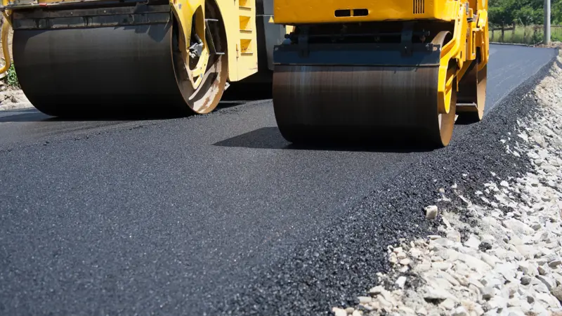 road paving